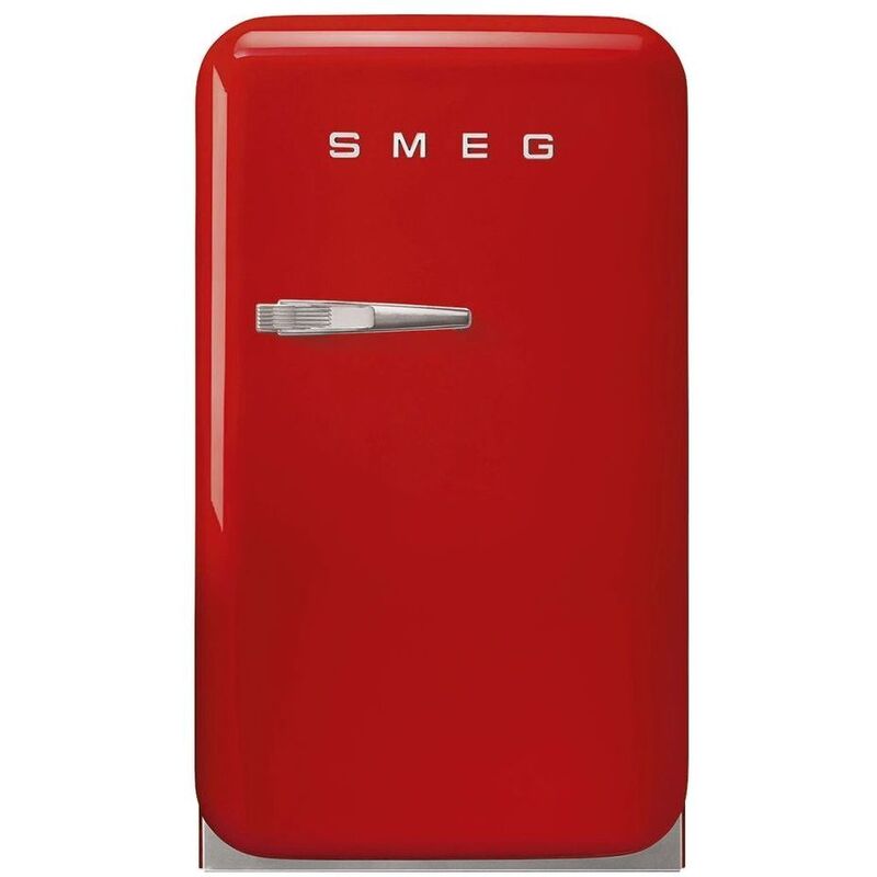 SMEG 50's Retro Style Single Door Mini Refrigerator 38L - Red