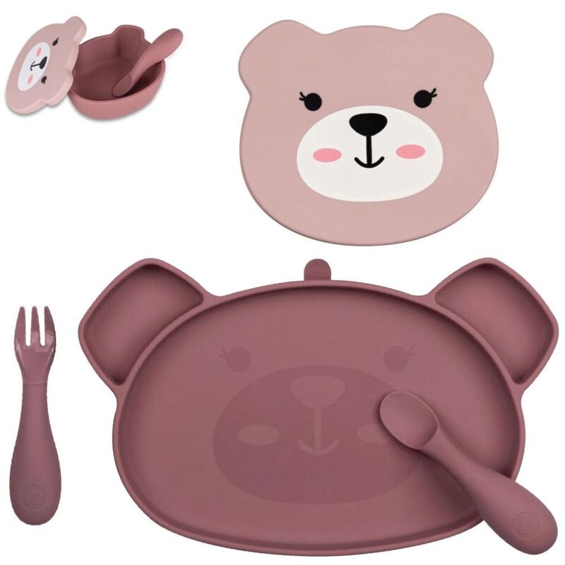 Tum Tum Baby Weaning Set - Pink