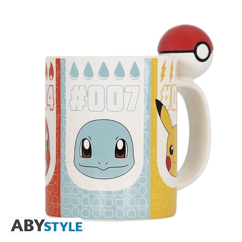 Abystyle Pokemon Pokeball 3D Mug 460 ml Abystyle Pokemon Pokeball 3D Mug 460 ml