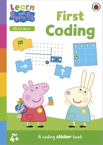 Learn With Peppa - First Coding Sticker Activity Book | Peppa Pig