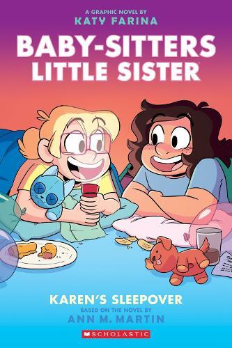 Karen's Sleepover - A Graphic Novel (Baby-Sitters Little Sister No.8) | Ann M Martin