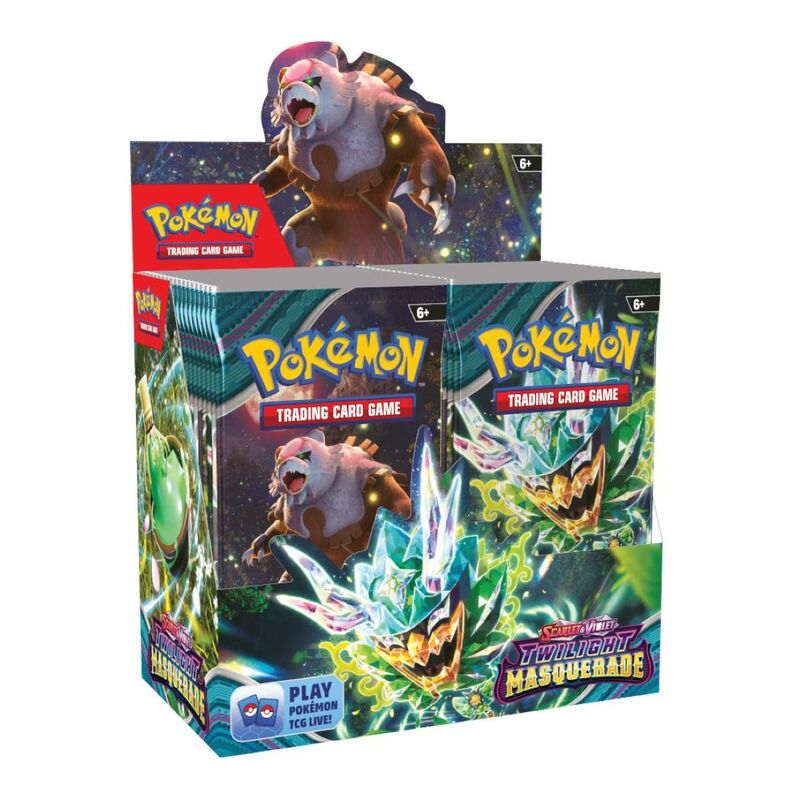 Pokemon TCG Scarlet & Violet (SV6) Twilight Masquerade Booster Box Display