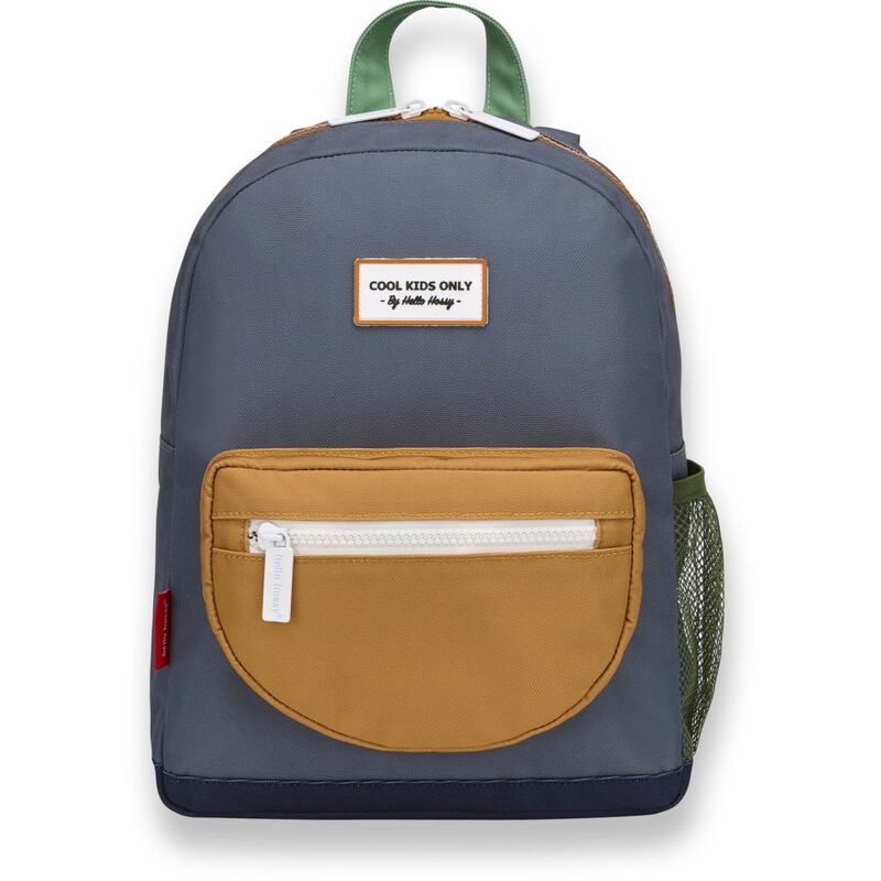 Hello Hossy Mini Marine Backpack - Navy/Brown