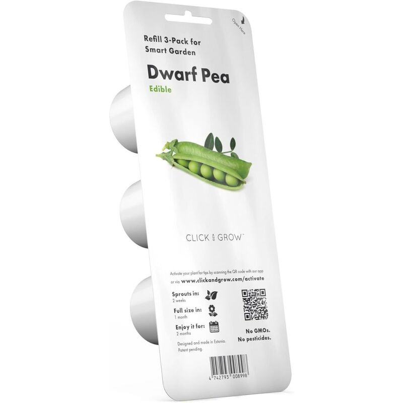 Click & Grow Plant Pod Dwarf Pea (Pack of 3)