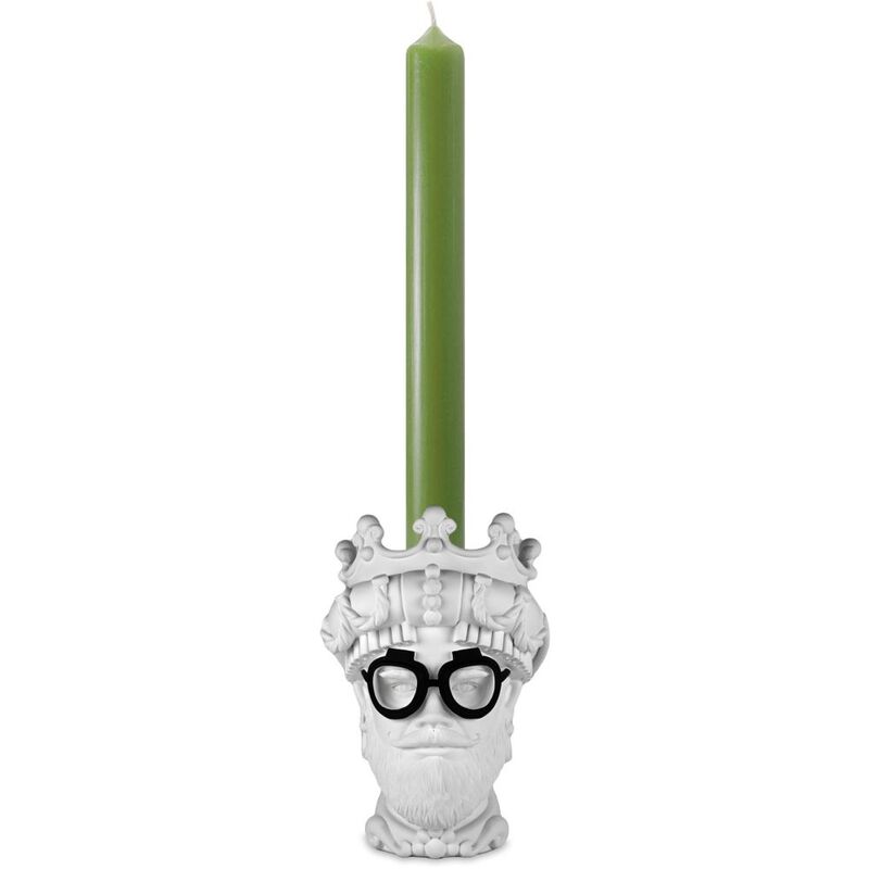 Baci Milano La Hipster Candle Holder - Green