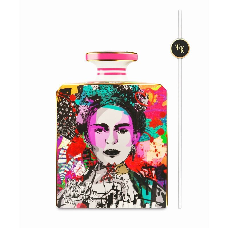 Baci Milano Street Art Porcelain Magnum 3.5L Bottle - Frida