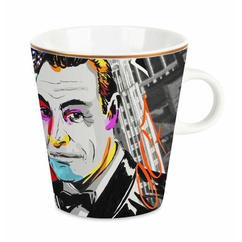 Baci Milano Street Art Porcelain Mug - 007