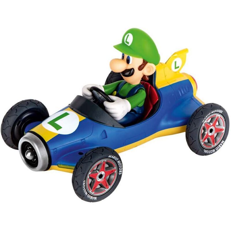 Carrera Rc Mario Kart Mach8-Luigi 1.18 Remote Control Car