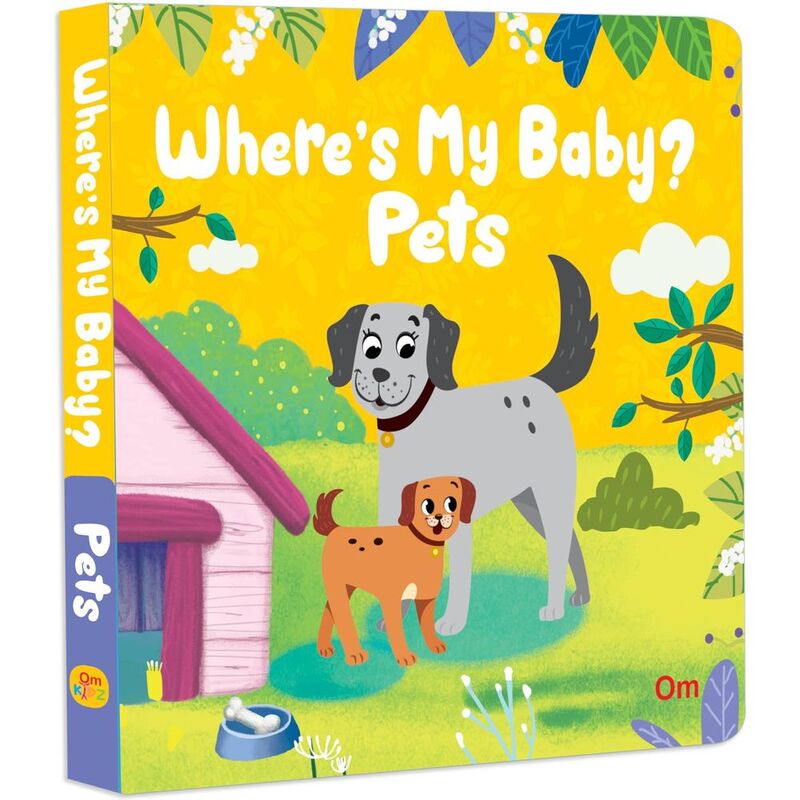 Where's My Baby Pets | Om Books International Where's My Baby Pets | Om Books International