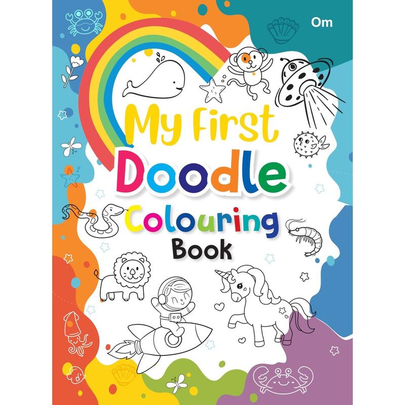 My First Colouring Doodle Book | Om Books International My First Colouring Doodle Book | Om Books International