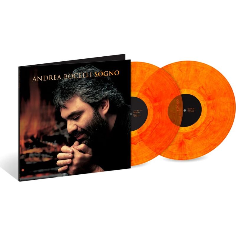 Sogno (Orange Swirl Colored Vinyl) (Limited Edition) (2 Discs) | Andrea Bocelli