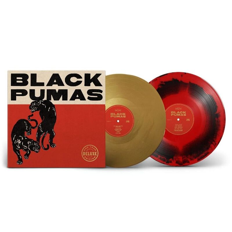 Black Pumas (Red Black Blob Colored Vinyl) (Limited Edition) (2 Discs) | Black Pumas