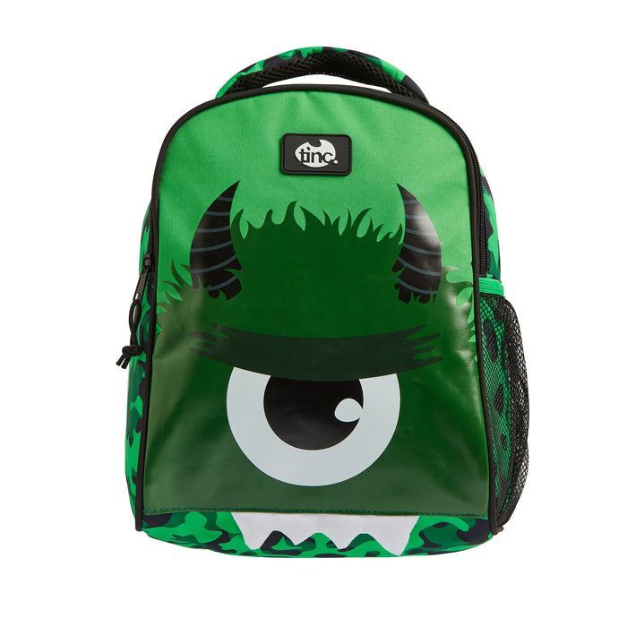 Tinc Hugga Monster Backpack Green