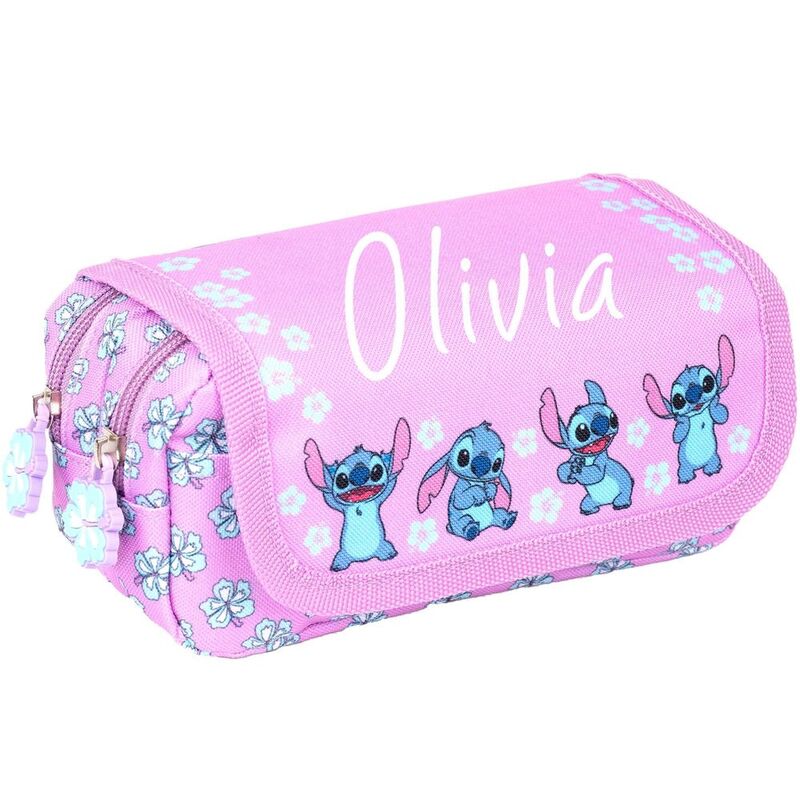 Fringoo Personalize Pencil Case - Stitch Pink Fringoo Personalize Pencil Case - Stitch Pink