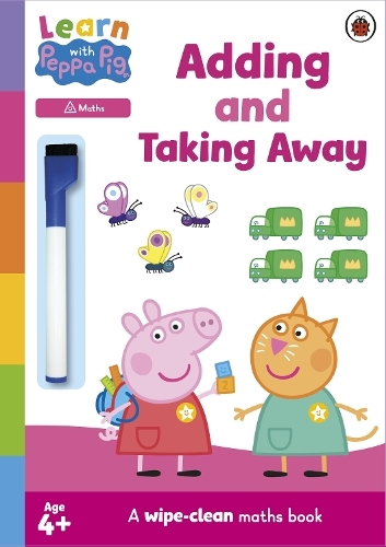 Learn With Peppa - Adding And Taking Away Wipe-Clean Activity Book | Peppa Pig