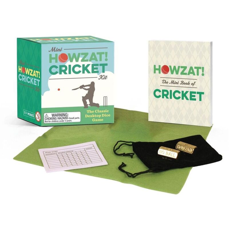 Mini Howzat! Cricket Kit - The Classic Desktop Dice Game | Chris Stone