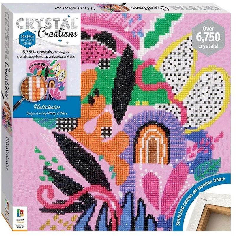 Crystal Creations Canvas - Hullabaloo | Hinkler Books Crystal Creations Canvas - Hullabaloo | Hinkler Books