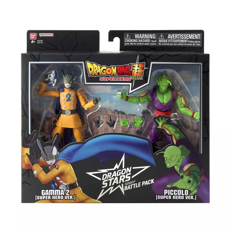 Bandai Dragonball Stars Pccolo Vs Gamma Battle Pack 6.5-Inch Action Figure