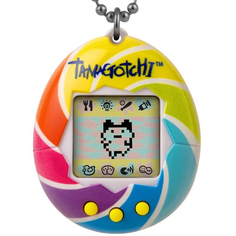 Bandai Tamagotchi The Original Virtual Reality Pet Candy Swirl