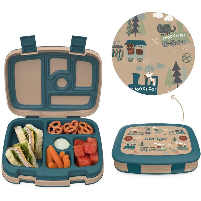 Bentgo Kids Prints Lunch Box - Trains