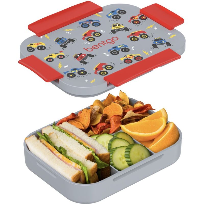 Bentgo Kids Prints Slim Lunch box - Trucks