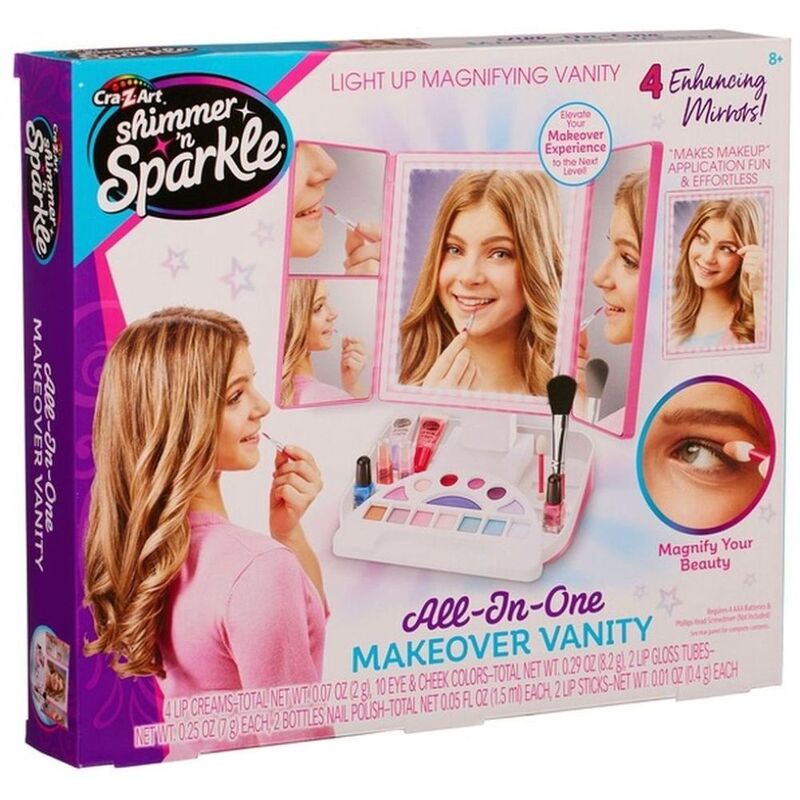 Shimmer N Sparkle All-In-One Makeover Vanity Set