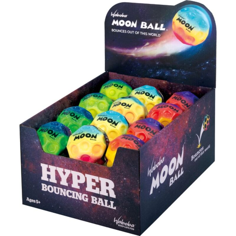 Waboba Gradient Moon Ball Hyper Bouncing Ball (Assorted - Includes 1) Waboba Gradient Moon Ball Hyper Bouncing Ball (Assorted - Includes 1)