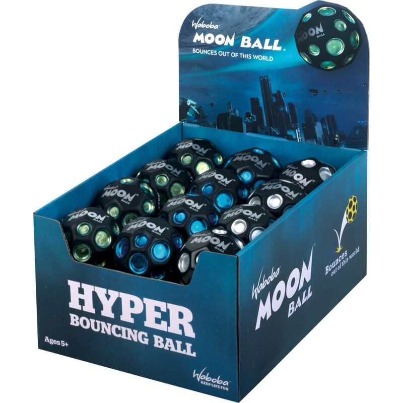 Waboba Dark Side Of The Moon Ball Hyper Bouncing Ball (Assorted - Includes 1)