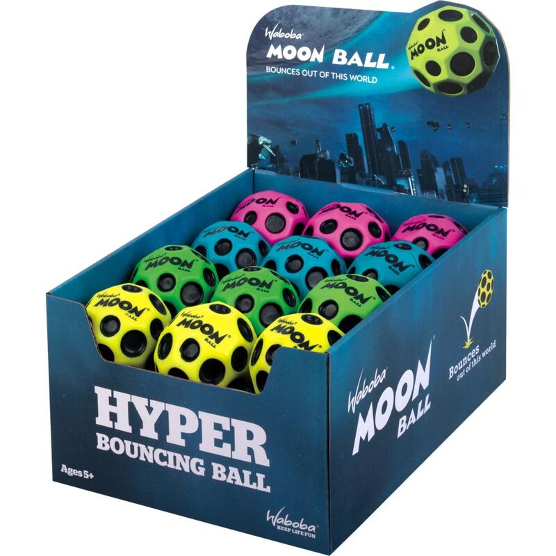 Waboba Moon Ball Hyper Bouncing Ball (Assorted - Includes 1) Waboba Moon Ball Hyper Bouncing Ball (Assorted - Includes 1)