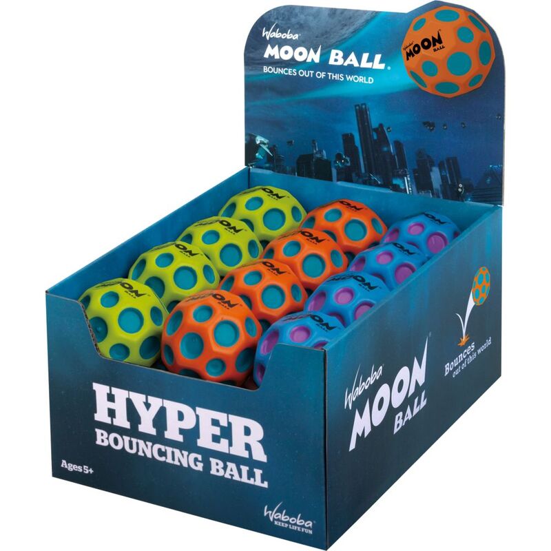 Waboba Martian Moon Ball Hyper Bouncing Ball (Assorted - Includes 1) Waboba Martian Moon Ball Hyper Bouncing Ball (Assorted - Includes 1)