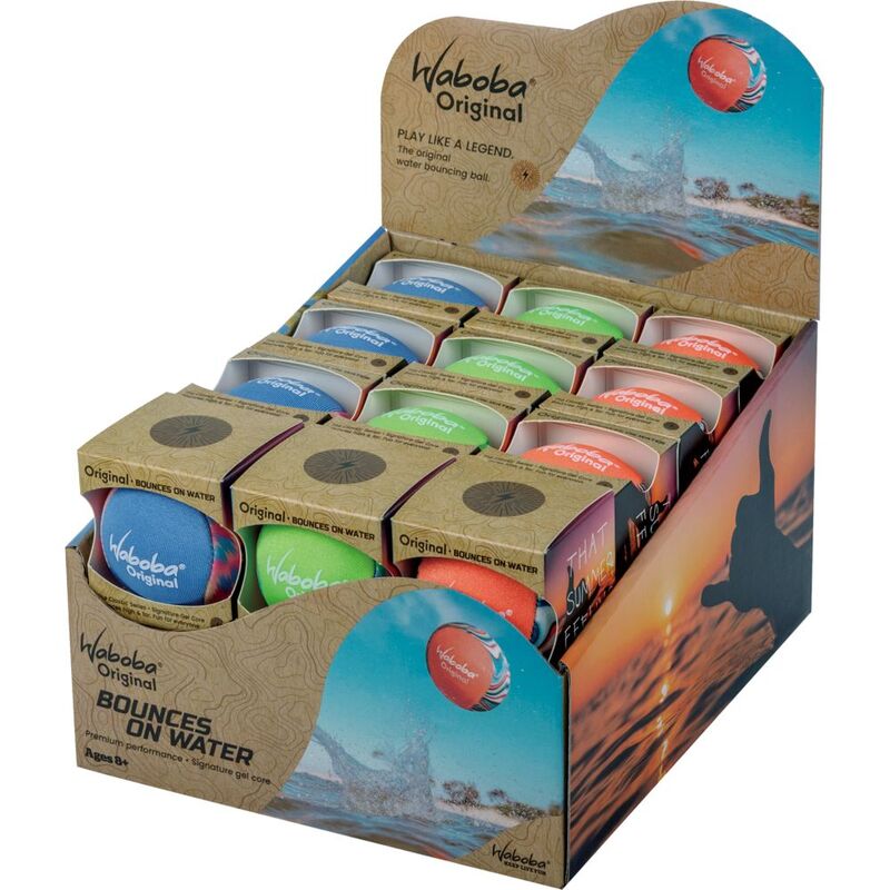 Waboba Original Bold Ball Water Bouncing Ball (Assorted - Includes 1)