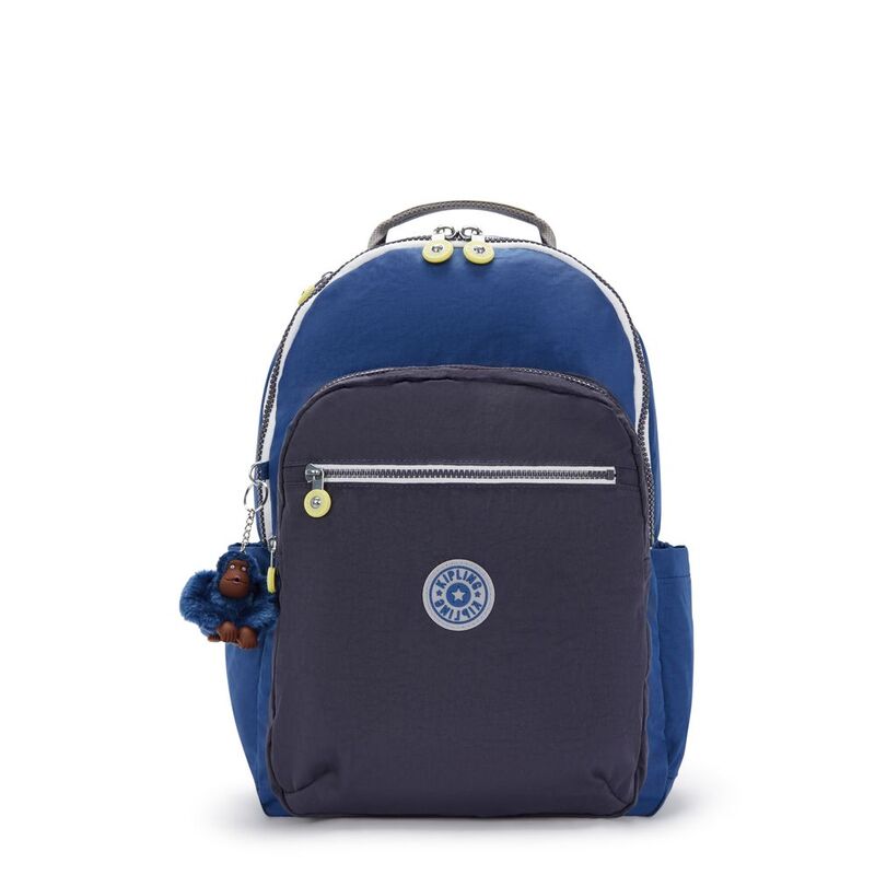 Kipling Seoul Backpack - Fantasy Blue Bl - Large