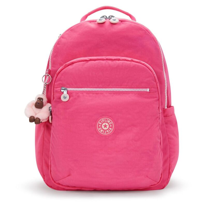 Kipling Seoul Backpack - Happy Pink C - Large