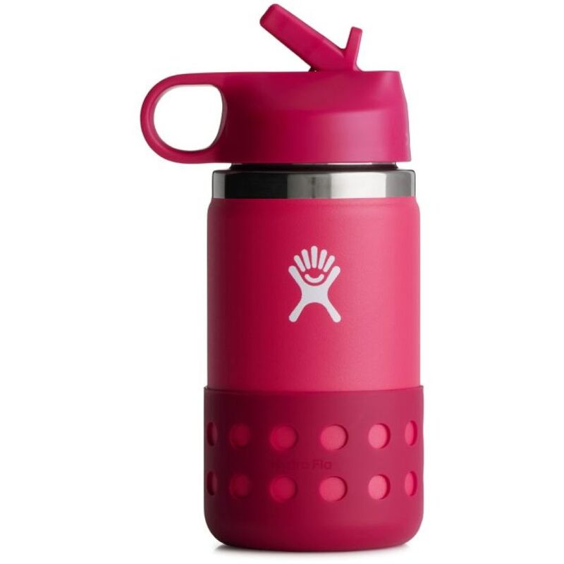 Hydro Flask 350ml Wide Mouth Kids Bottle - Peony