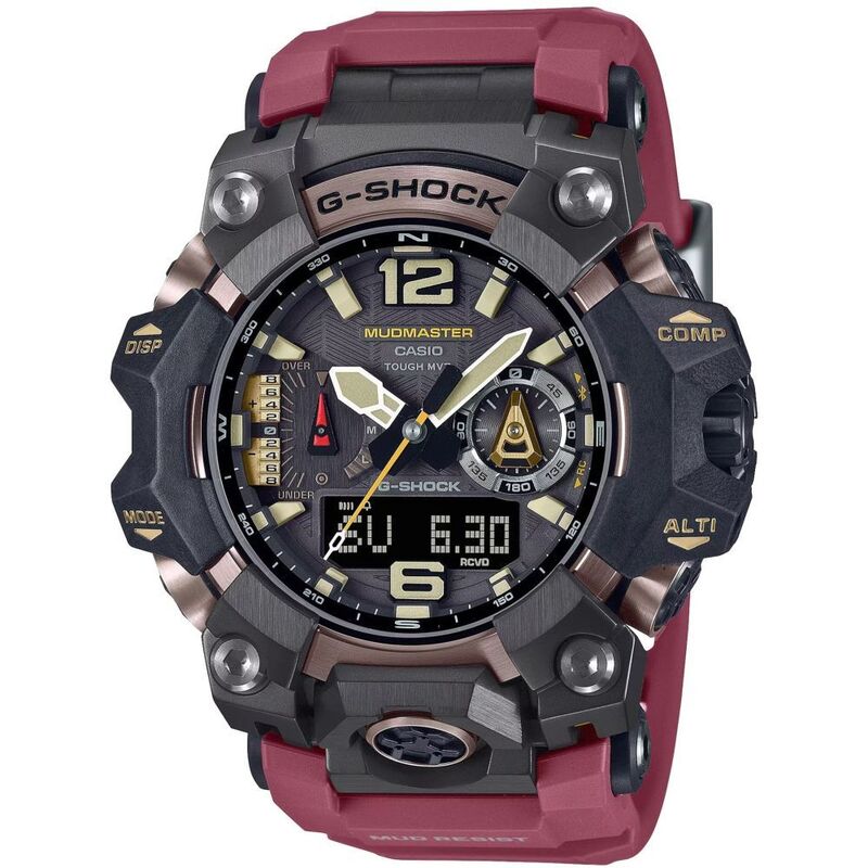 Casio GWG-B1000-1A4DR G-Shock Master Of G Land Mudmaster Men's Watch - Red/Red