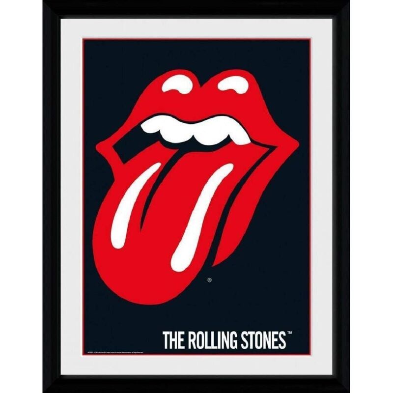 GB Eye The Rolling Stones - Framed Print Lips (30 x 40 cm)