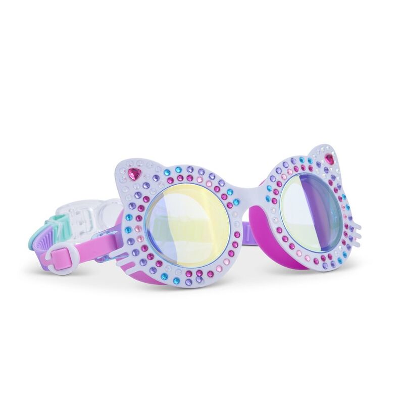 Bling2O Porcelain Paws Kitten Kids Swim Goggles