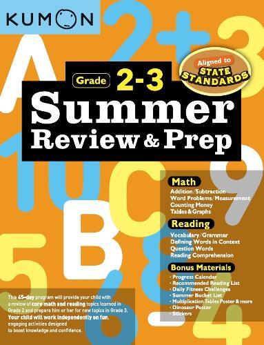 Summer Review & Prep 2-3 | Kumon Publishing