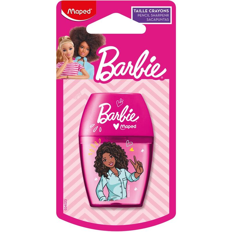 Maped Sharpener 1H Shaker Barbie Bls (1 Piece)