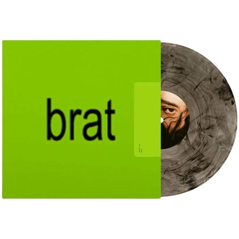 Brat (Black & White Marble Colored Vinyl) | Charli XCX