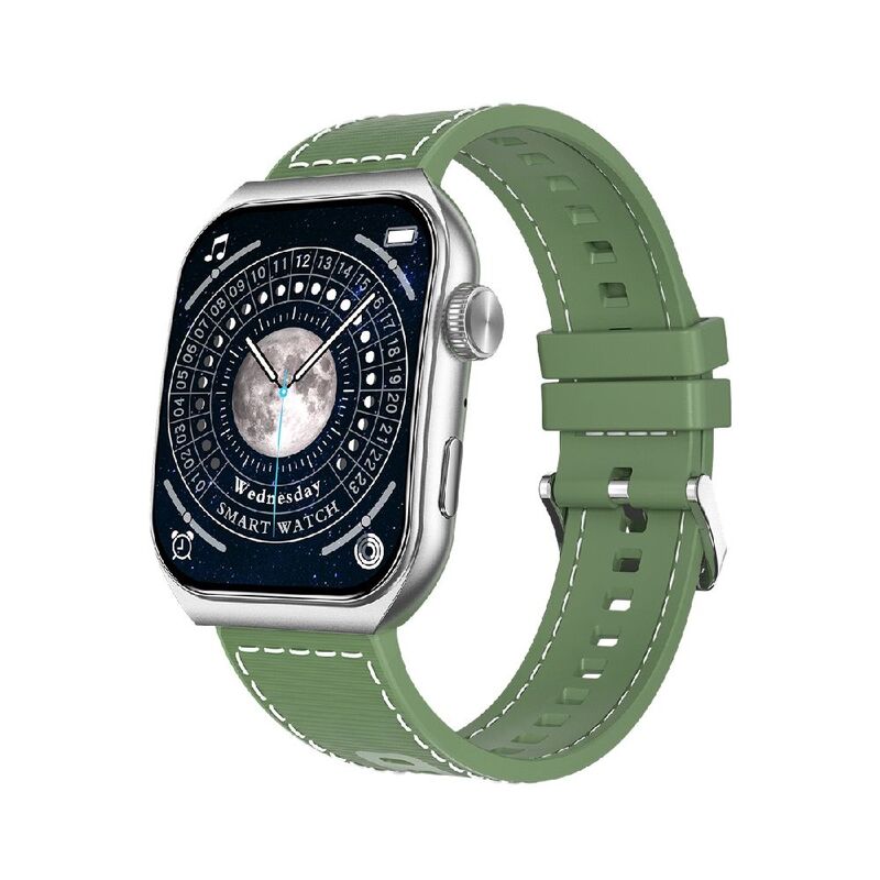 Swiss Military Alps 3 Smartwatch with Green Silicon Strap