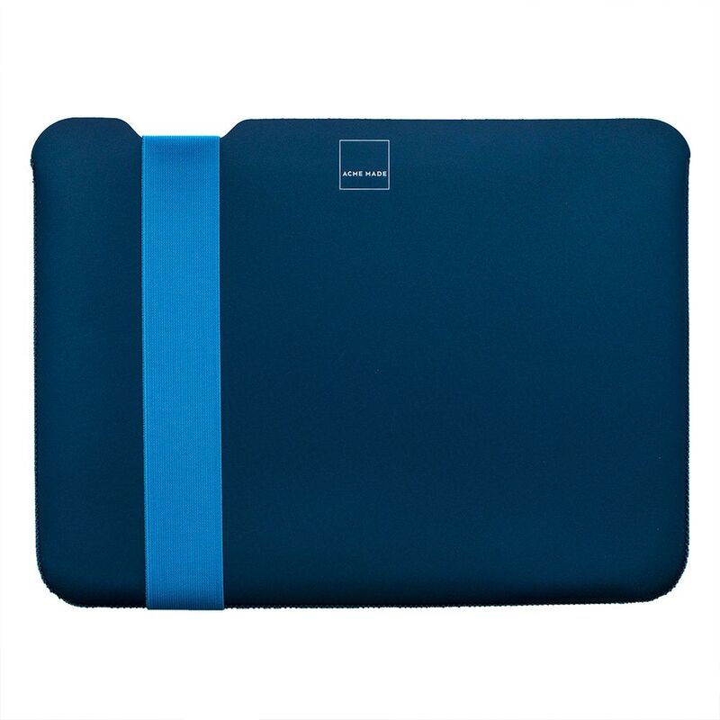 Acme Skinny Sleeve Medium For Macbook Pro 14-Inch Stretchshell Neoprene (Navy/Blue)