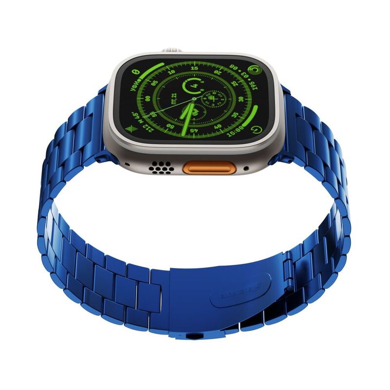 Levelo Monet Metal Watch Strap - Apple Watch Band 49/45/44/42mm - Blue