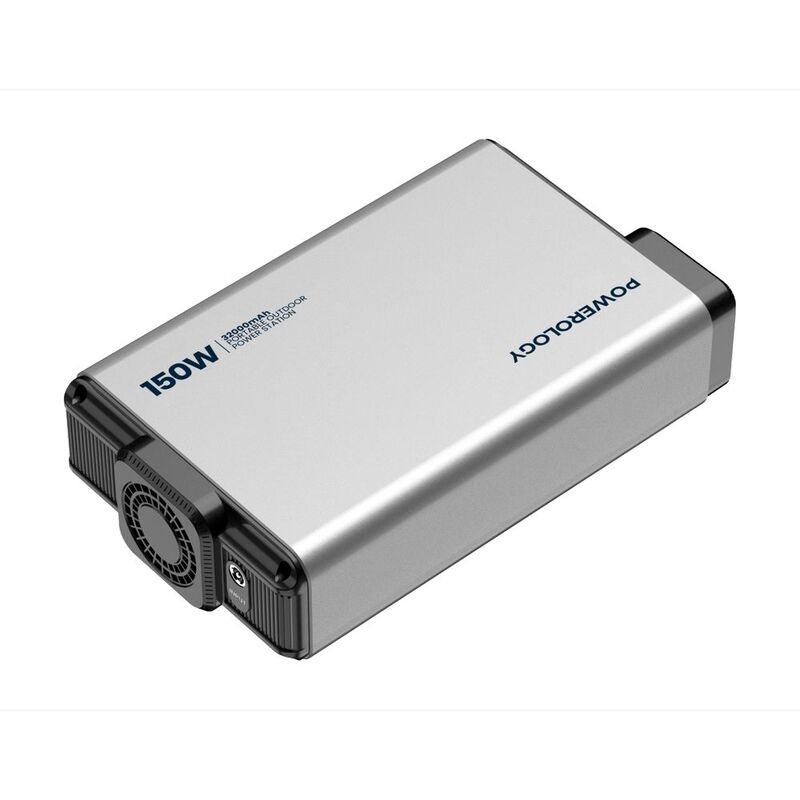 Powerology 32000Mah 150W Mini Power Station Wite Ac Output - Grey