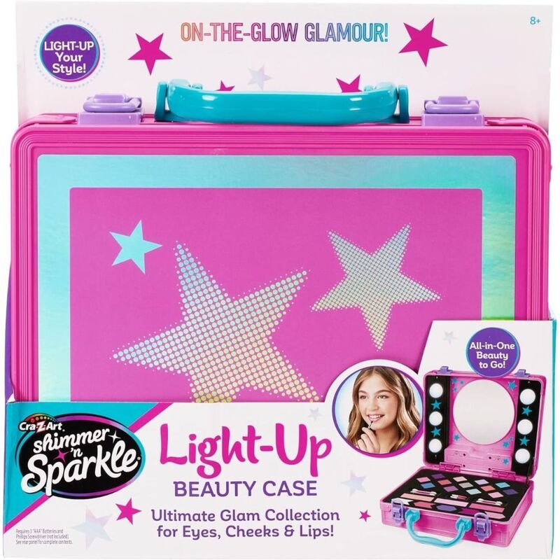 Shimmer & Sparkle Light-Up Beauty Case