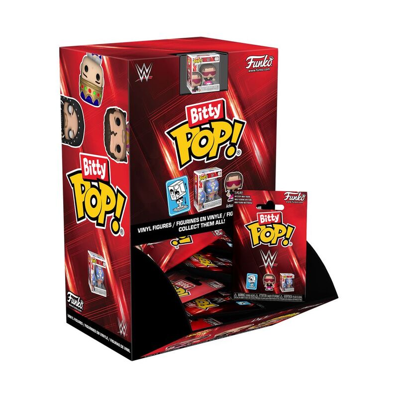 Funko Bitty Pop! WWE Singles Vinyl Figure (Assorted - Includes 1)