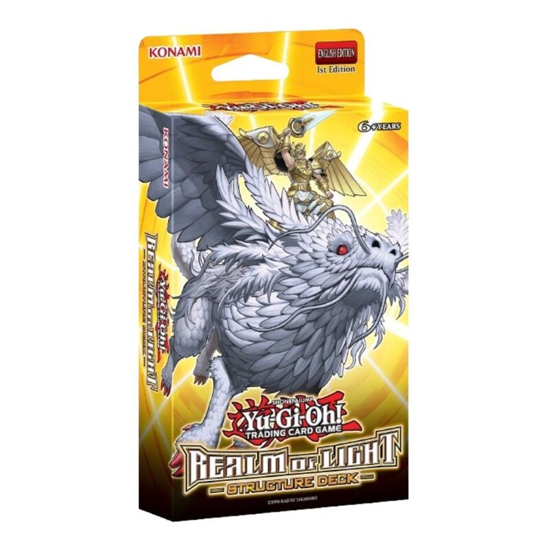 Yu-Gi-Oh Tcg Structure Deck Realm Of Light Reprint Trading Cards