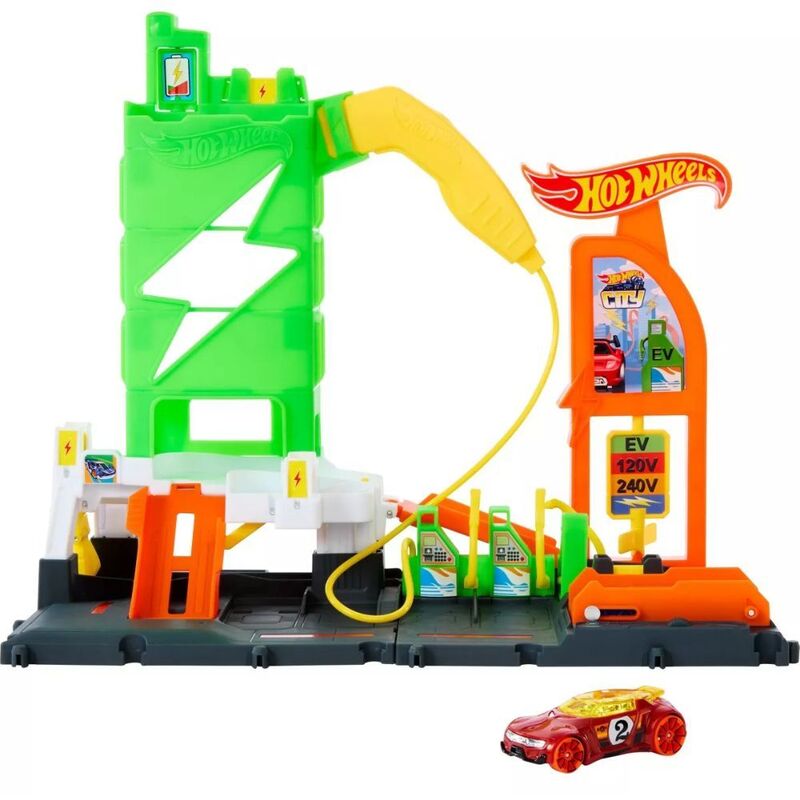 Hot Wheels City Super Fuel Station Station Playset