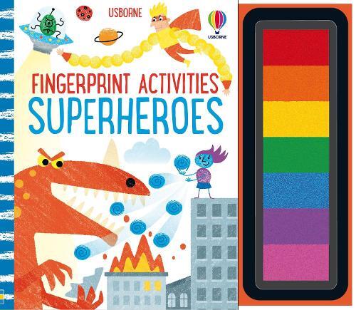 Fingerprint Activities - Superheroes | Fiona Watt