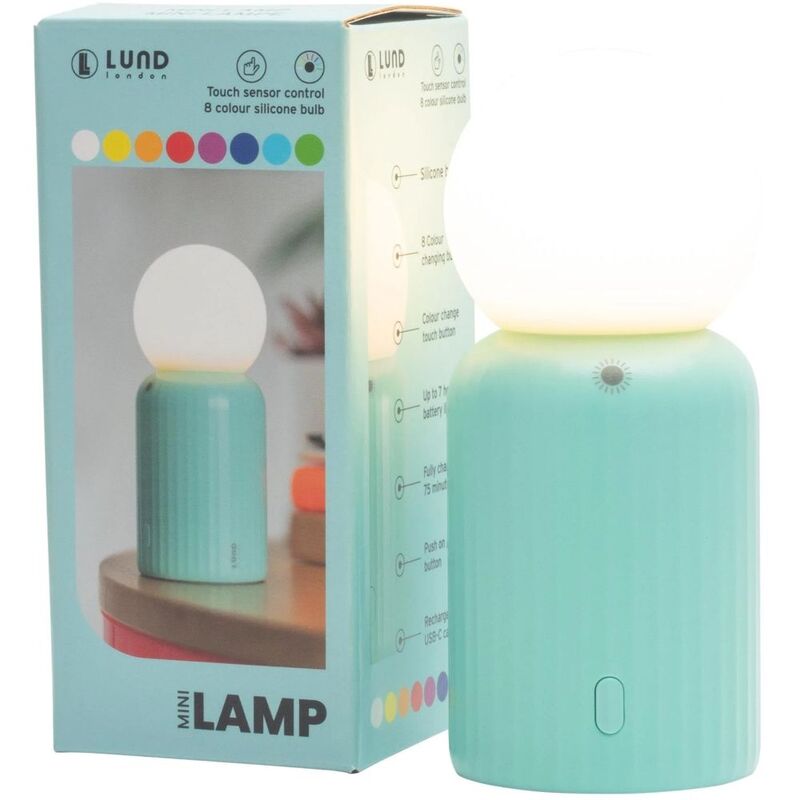 Lund London Mini Wireless Lamp - Mint Lund London Mini Wireless Lamp - Mint